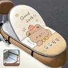 Cartoon E-bike Foldable Seat Cushion Water-proof Heat Shield Cushion  Motorcycle Use