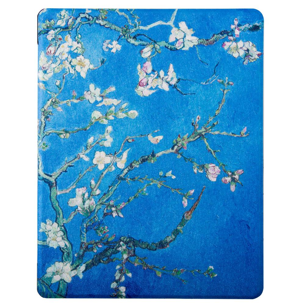 Leather Case for KOBO AURA H2O EDITION 2 6.8 Inch EReader Funda Capa Slim Folio Magnetic Auto Wake Sleep Ebook Print Book Cover