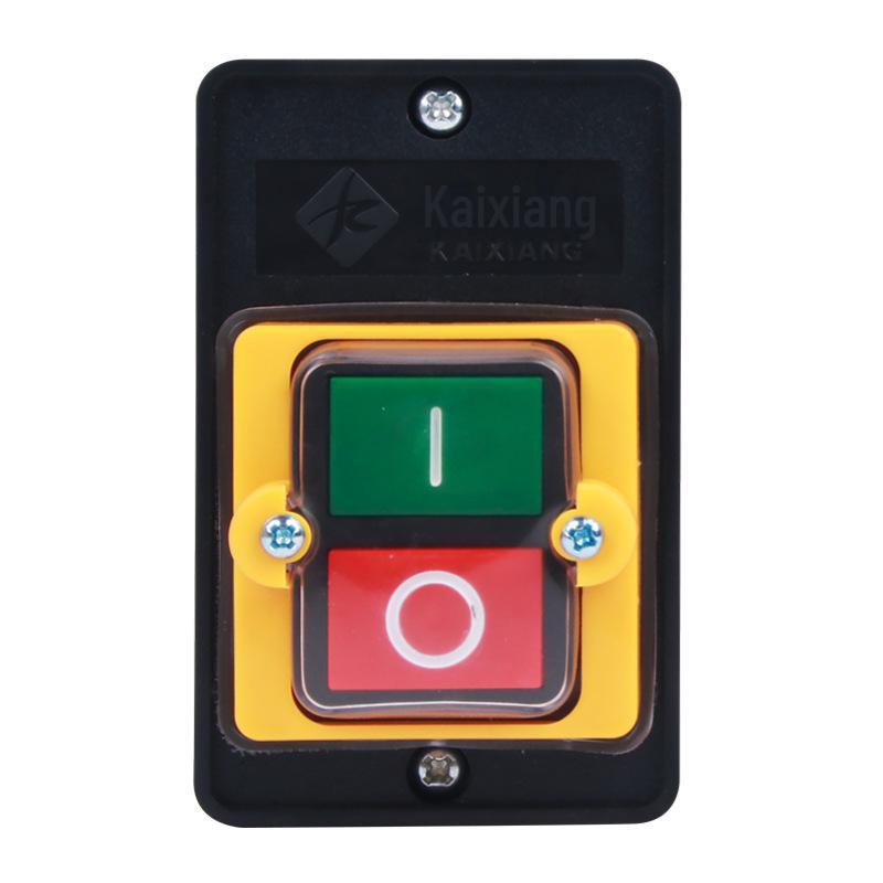 Pulsante di controllo impermeabile per KA0-5M, interruttore per trapano a colonna KA0-5H e pulsante per macchine utensili KA0-10KH di KAO.