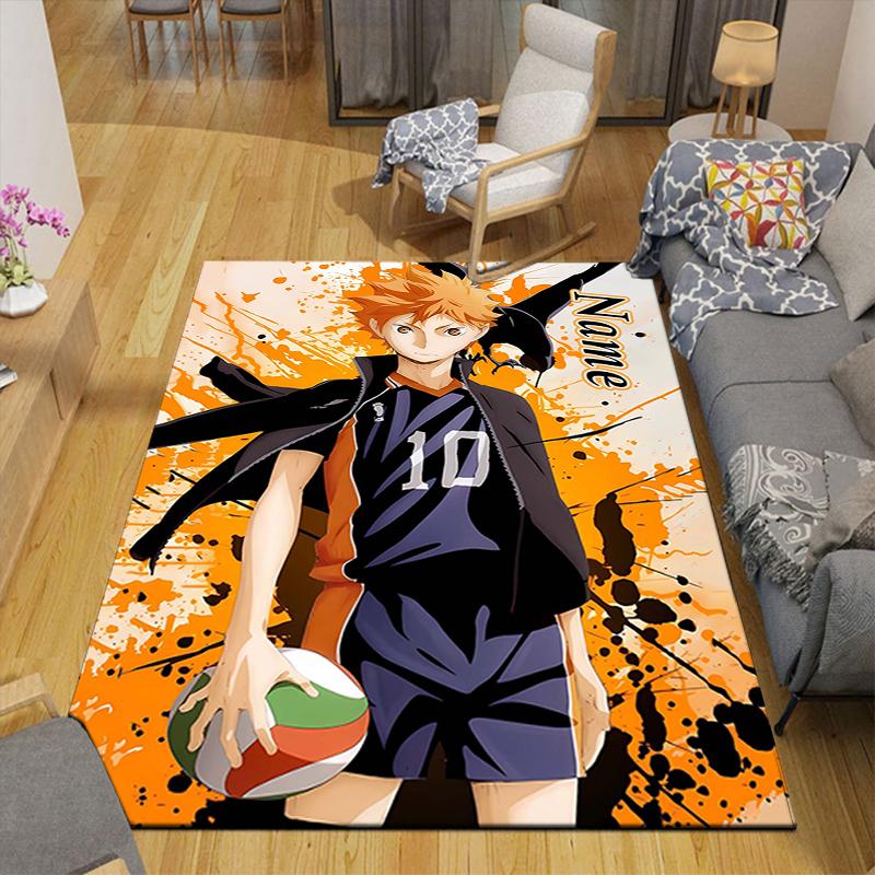 Custom 1Pc Volleyball Spirit Teamwork Triumphs Rug Office Carpet Indoor Outdoor Entrance Doormat Nonslip Soft And Comfortable Living Room D291580