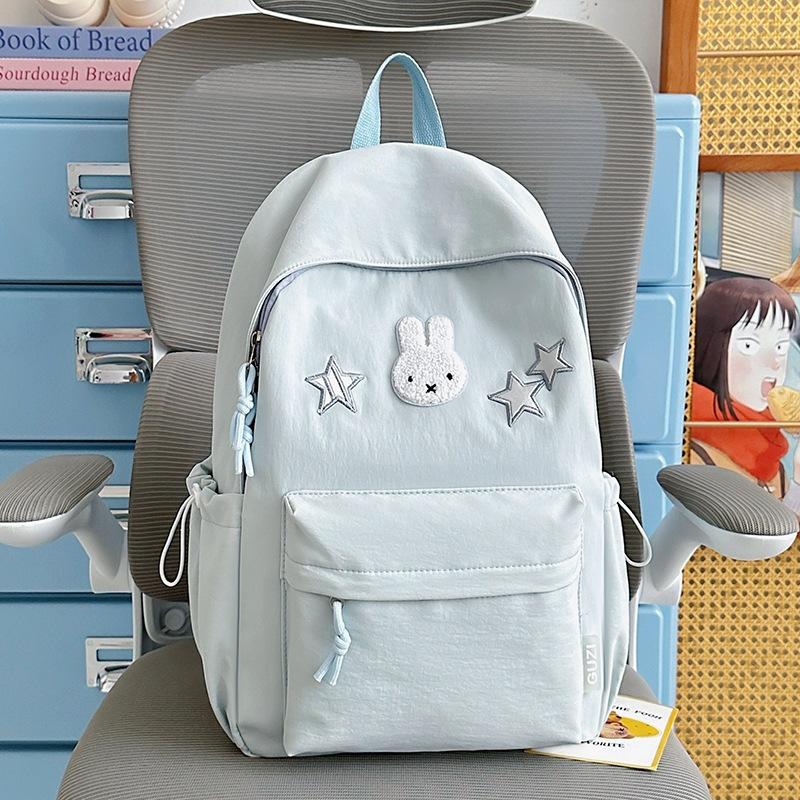 Schoolbag1011 Middle and High School Students Ins Backpack Large Capacity High Value Travel Backpack Cartoon Cute Student Schoolbag