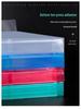 50 Kraft Paper Transparent A4 File Folders - Thickened Quality Office Personnel Bags