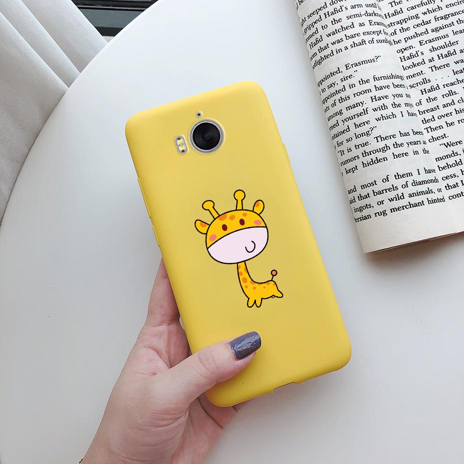 Phone Case for Huawei Y5 2017 Y6 2017 Case Mya-l22 Cases Soft Silicone for Huawei Y5 2017 Y6 2017 Cute Cartoon Back Cover fundas