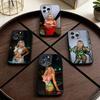 Capa de Celular Izzi Dame Para iPhone 17,16,15,14,13,12,11 Plus,Pro Max,XS,Capa Preta de Silicone Macio