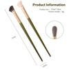 Half Fan Shaped Nose Contour Brush for Concealer, Highlighter & Shading – Soft Bristles, Portable & Precise  Blending Makeup Tool– 1PC or 2PCS