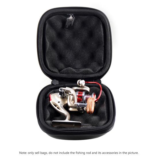 Fishing Reel Bag Waterproof Easy To Wipe EVA Spinning Wheel Fishing Wheel Box for Angling