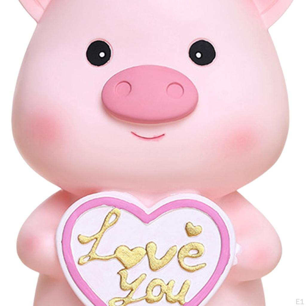 Piggy Bank, Pig Money Box,Money Saving Jar,Toys Collection,Cartoon Pot,Money Bank for