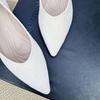Fashion Flat Shoes for Women 2025 Spring and Autumn New Style Suede Pointed Shallow Mouth Soft Sole Large Size Women's Shoes