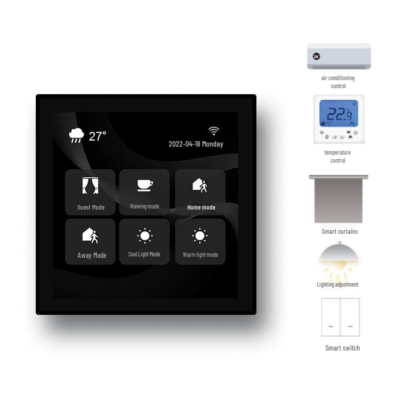 

TUYA 4 Smart Living Doodle: Multifunctional Control Screen with Alexa Voice Support.