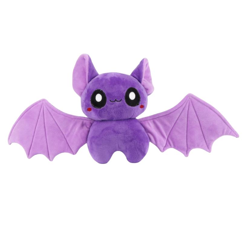 Toy Plush Bats Halloween Soft Cushion Pillow Plushie Room Decoration Kids Gifts