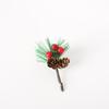 Festive Pine & Berry Cone Inserts: DIY Gift Box Accessories