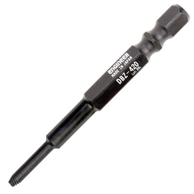 ENGINEER Engineer Nejisaurus Mogura Middle Crushed Screw Removal Bit Cap Bolt Enamel Set Hexagon Hole Opposite Width: 2.0mm DBZ-420