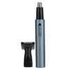 Electric Nose Hair Trimmer Rechargeable Aluminium Tube Facial Hair Remover Clipper