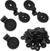 100Pcs/50Pcs/20Pcs Shade Cloth Clips Shade Fabric Clamps Grommets For Net Mesh Cover Sunblock Fabric In Garden Backyard Greenhou