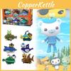 6pcs Octonauts The Toys Car Figure Barnacles Peso Kwazii Crew Car Toy Gift Kids