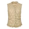 Autumn and Winter Women's 90 Down Light Down V-neck Duck Down Waistcoat Down Jacket