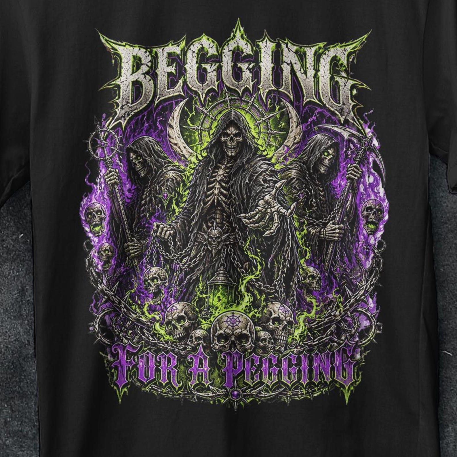 Begging For A Pegging shirt, Inappropriate Shirt, Funny Skeleton shirt, Bootleg shirt, Badass Skeleton, Very Offensive tee, Unhinged shirt S