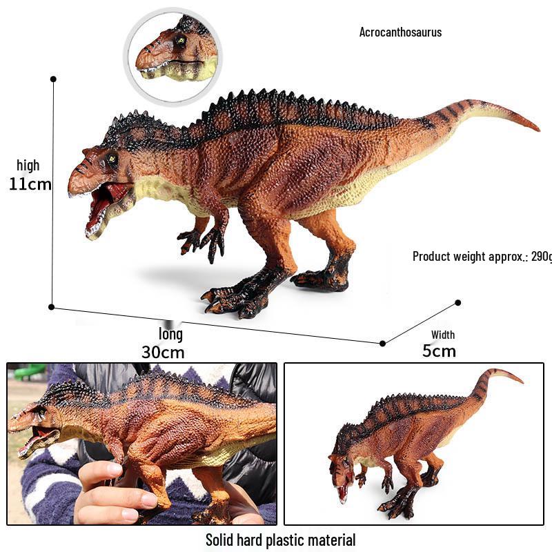 Jurassic Simulation Dinosaur Toys: Spinosaurus, Tyrannosaurus Rex, Mosasaurus