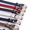 Fashion Women Faux Leather Alloy Pin Buckle Waist Strap Belt Slim Waistband