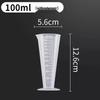 Changqi 1000ML Plastic Measuring Cups with Dual Scale & Lids (4-Pack)