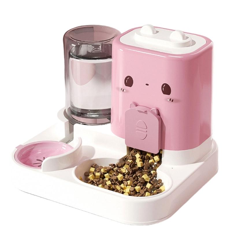 Smarted Pet Feeders With Timers And Portion Control Integrated Food Water Dish Anti Spill Safe Materials