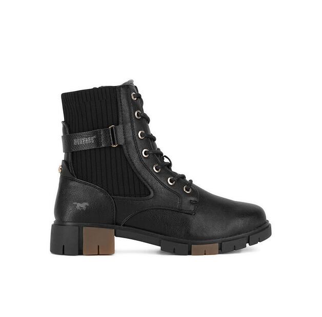 Mustang 1443-502 Ankle Boots, Black