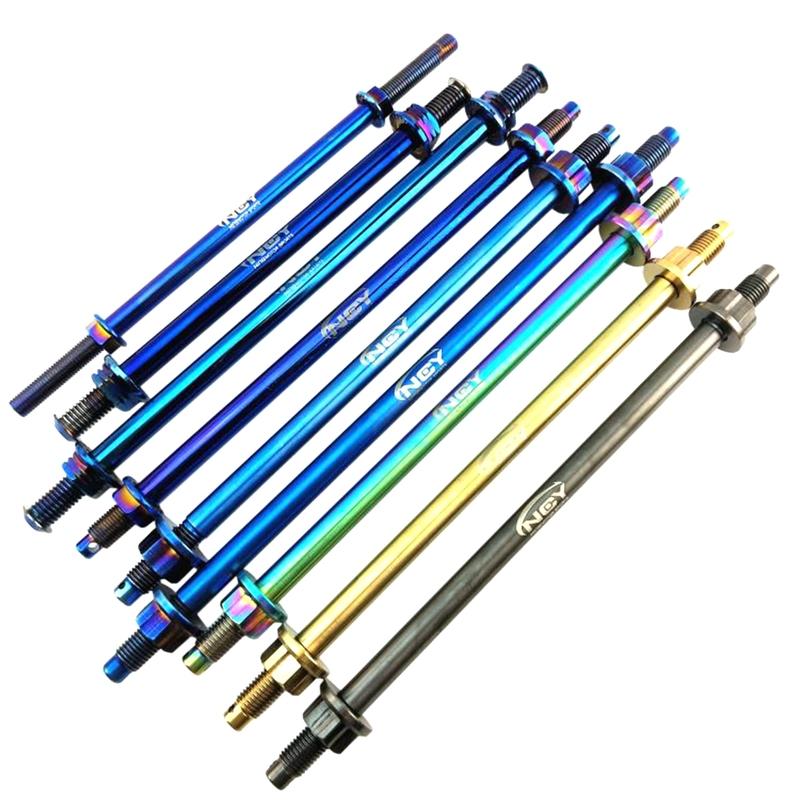 Multicolor M10/12 X220-360mm Motorcycle Front Wheel Shock Axle Medium Axle For Honda Yamaha RSZ JOG FORCE M3 Niu Scooter Parts