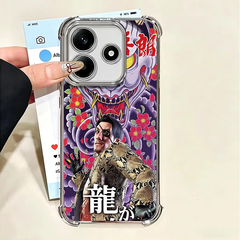 

Y-Yakuzas 0 Game Soft Phone Case For Xiaomi Poco X7 X8 Pro Max X6 X5 X3 F8 Ultra F7 M8 M7 M5S Redmi 15C 15A 15 14C 13C 12C 13 12 Xiaomi Redmi 15
