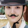 Funny Fake Mustache Lightweight Cosplay Kids Adult Fake Whisker Realistic Polyester Artificial Beard Halloween Supplies