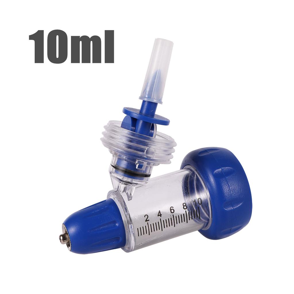 2/5/10ml Automatische Veterinaire Continue Spuit Dier Verstelbare Vaccin Injector Vee Schapen Koe Injectie Gereedschap