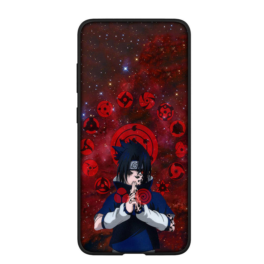 Phone Case for iPhone 17 15 16 Plus Redmi Note 14 12 11 13 Pro Max Huawei P30 P20 Lite OPPO A60 A40 A80 A18 A16 Wallpaper Naruto Uchiha Sasuke Cover