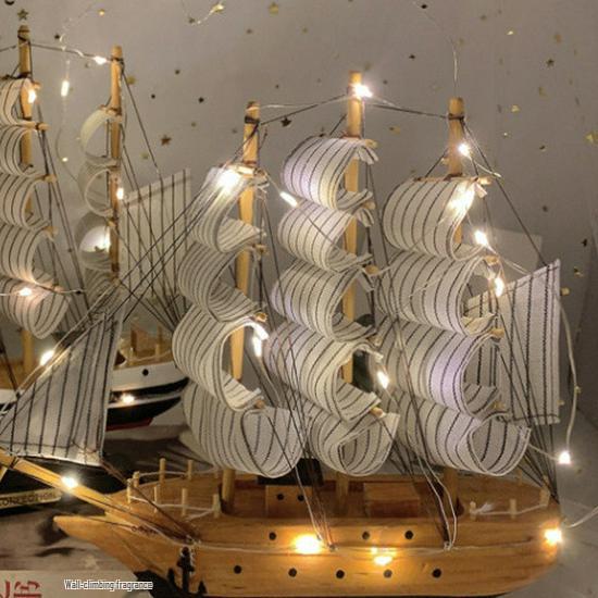 Модель парусного корабля: Продвинутое деревянное ремесленное украшение для подарка на выпускной или день рождения, идеально для украшения гостиной
