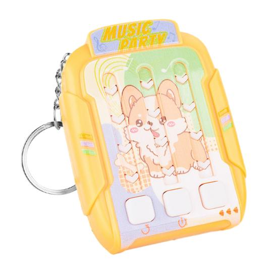 

Быстрая ритм-игра с музыкой, подсветкой, для снятия стресса, электрическая портативная музыкальная игрушка-вызов для детей и взрослых