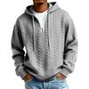 Men's  Long  Sleeves  Leisure  Sports  Half  Zipper  Hooded  Hood  Hoodie