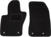 Černé přední rohože pro: Jeep Renegade SUV (2014-2019)