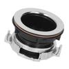 114mm Garbage Disposal Sink Flange Kit with Splash Guard Stainless Steel Food Waste Disposer Mount