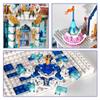 MOULD KING Bausteine Kreative Die MOC Schnee Palast Burg Modell Montage Ziegel Kinder Pädagogisches Spielzeug Weihnachten Geschenke