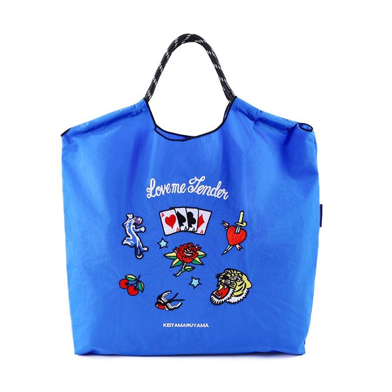 Nylon handbag bag new embroidered large capacity ball chain shoulder tide messenger tote bag