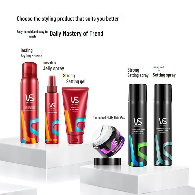 VS Sassoon Strong Hold Styling Mousse