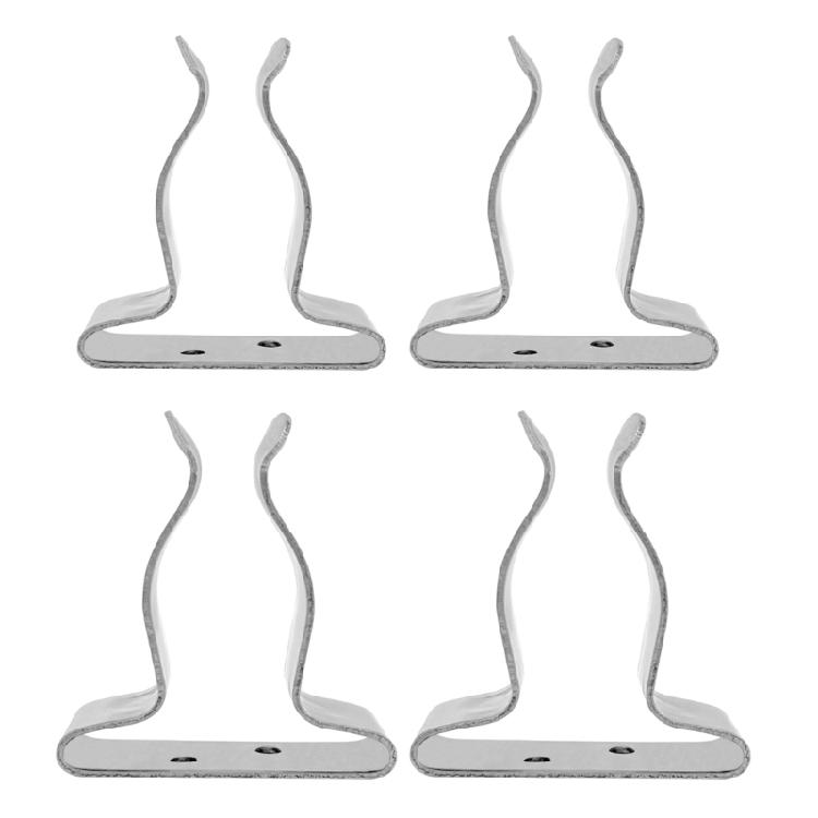 2 Stück Boots Haken Federklemmen Halter Halterung Clip Silberne Halterung Clip für Kanus