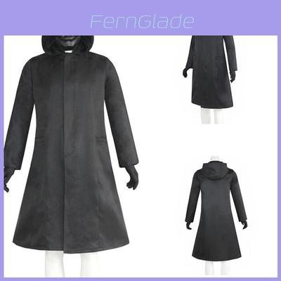 Squid Game Boss Front Man Costume Suit Black Jacket Coat Outfit For Halloween