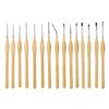 10-Piece Children's Paint Brush Set: Blue Handle Nylon Brushes for Acrylic, Watercolor, and Oil Painting