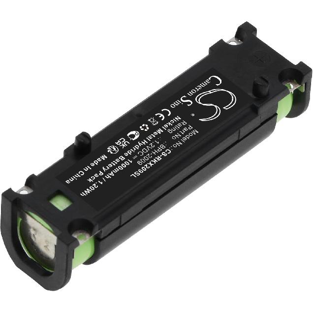 Запасная батарея для RKI 49-1609RK GX-2009 GX-2012, номер детали BPH-2009 (1000mAh) Ni-MH