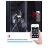1/2PCS V5 Wifi Wireless Smart Doorbell Night Vision 720P Voice Video Intercom Doorbell PIR Motion Detection Security Door Camera