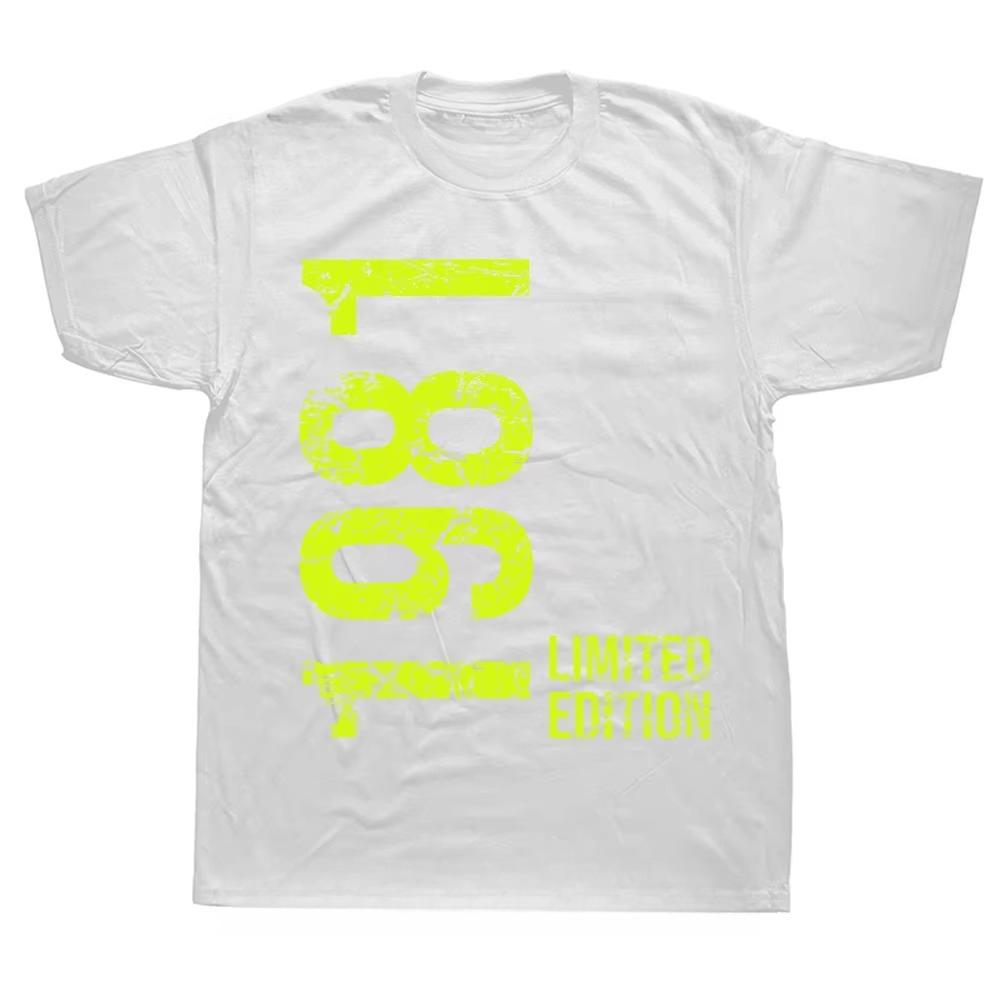2026 45th Birthday 45 Years Unisex Women Retro Vintage 1981 Gift Tee Tops Round Neck Fashion Tshirt Casual Basic Tshirts Summer