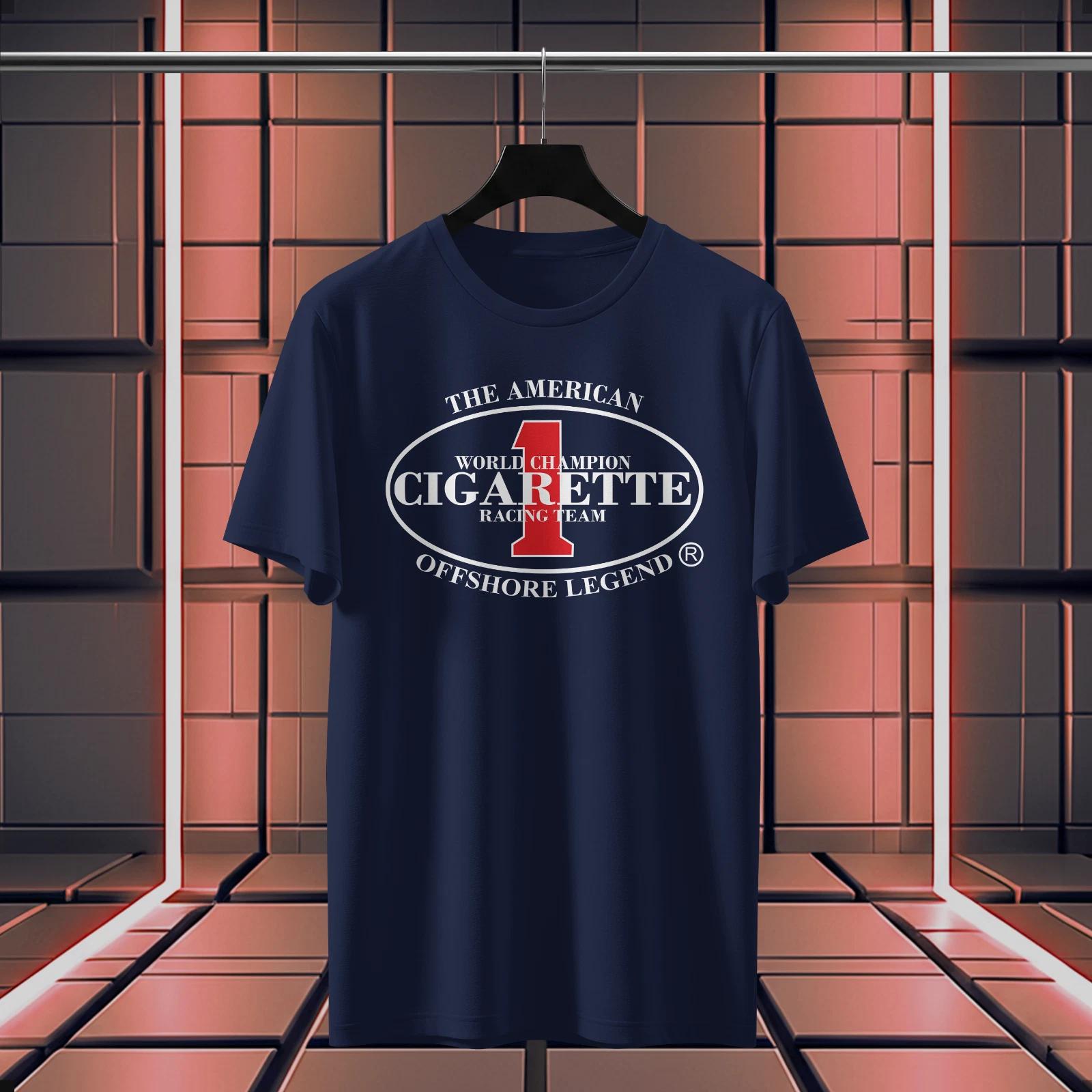 CIGARETTE RACING TEAM logo funny T-Shirt Size S-5XL XXXXL