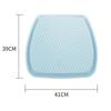 New Ice Pad Gel Seat Cushion Honeycomb Universal Breathable Car Seat Shock-absorbing Washable Cool Seat Cushion Summer
