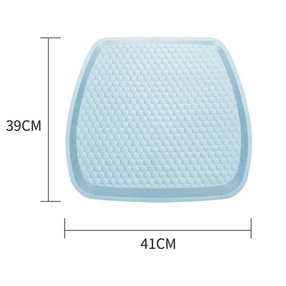 New Ice Pad Gel Seat Cushion Honeycomb Universal Breathable Car Seat Shock-absorbing Washable Cool Seat Cushion Summer