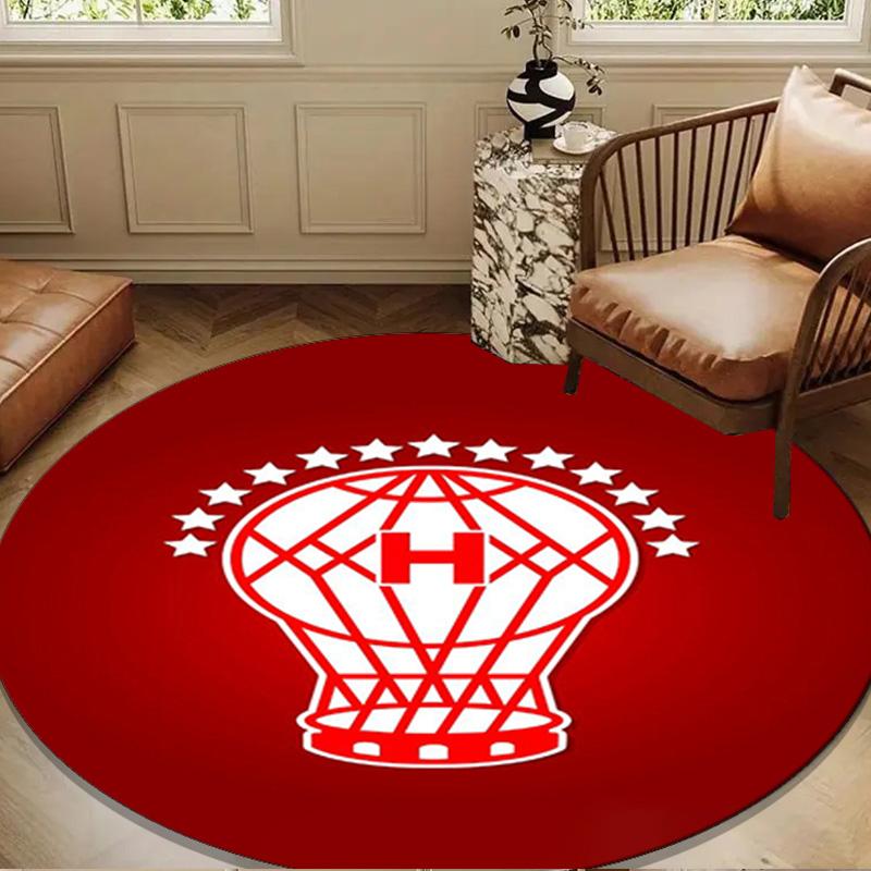 Club Atletico  Round mat, Anti-slip Circle Carpet Chair rug For livingroom,Bedroom, doormat home decor Gift Christmas Gifts