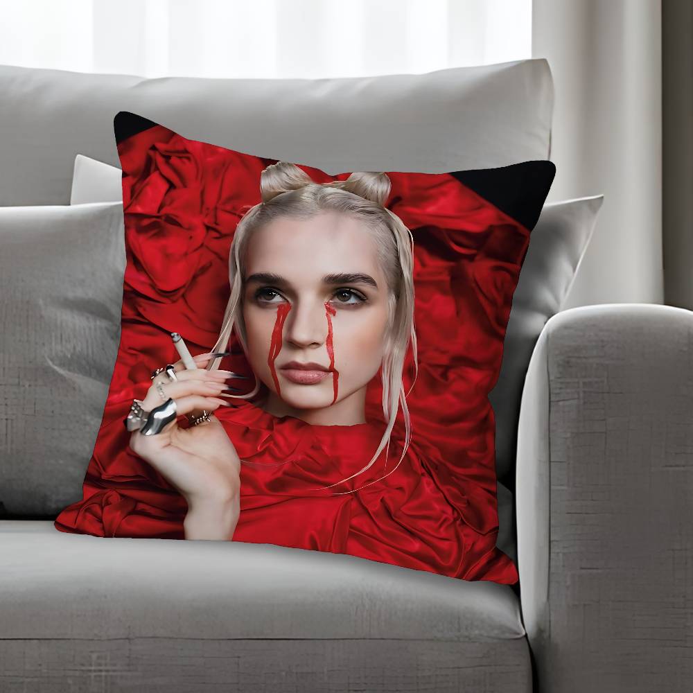 Singer TThat PPoppys Pillow Cases for Bedroom Living Room Sofa Home Decor Polyester Cushion Cover with Zipper